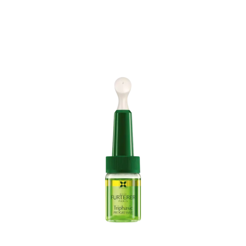 Triphasic Progressive Tratamiento Anticaída Progresiva, 8 x 5,5 ml. - René Furterer