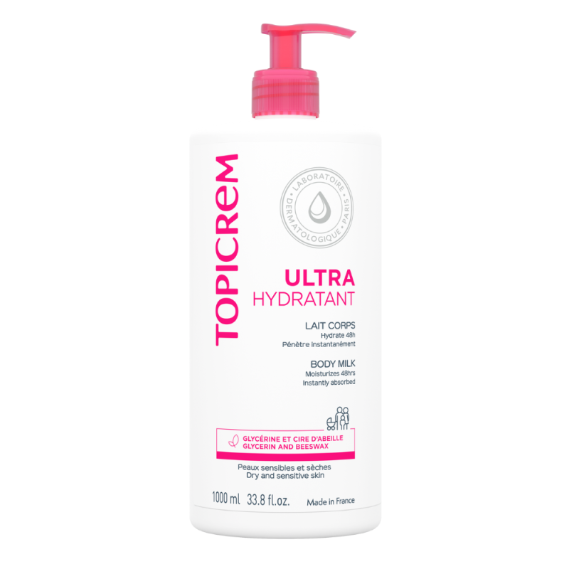 UH Leche Ultra-Hidratante Corporal, 1000 ml. - Topicrem