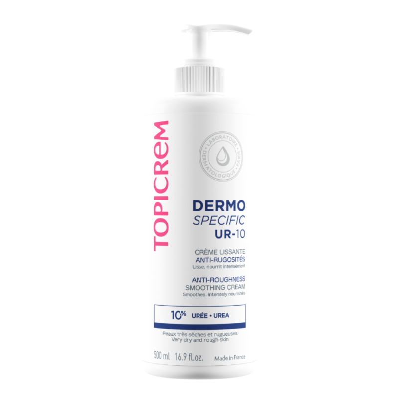 UR-10 Crema Alisadora Anti-Rugosidades, 500 ml. - Topicrem 