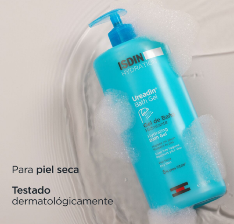 Ureadin Bath Gel Piel Seca y Tirante, 1000 ml. - Isdin