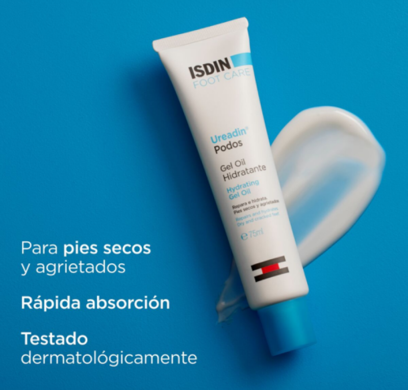 Ureadin Podos Gel Oil, 75 ml. - Isdin