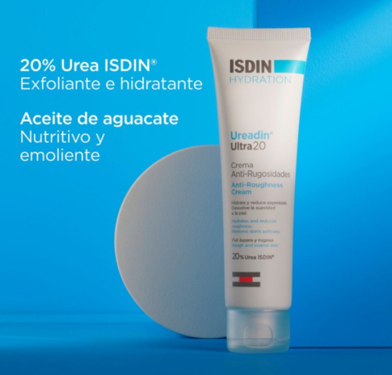 Ureadin Ultra20 Crema Antirrugosidades, 100 ml. - Isdin