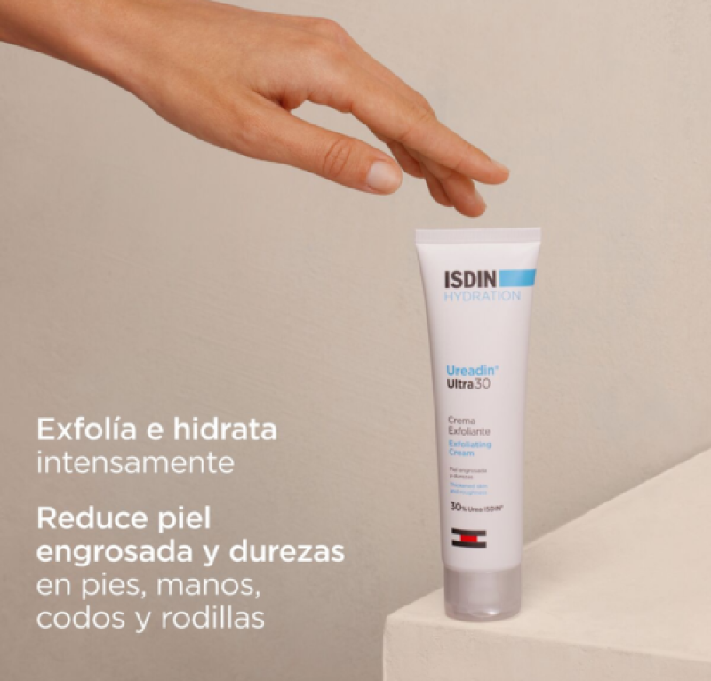 Ureadin Ultra 30 Crema Exfoliante. 50 ml - Isdin