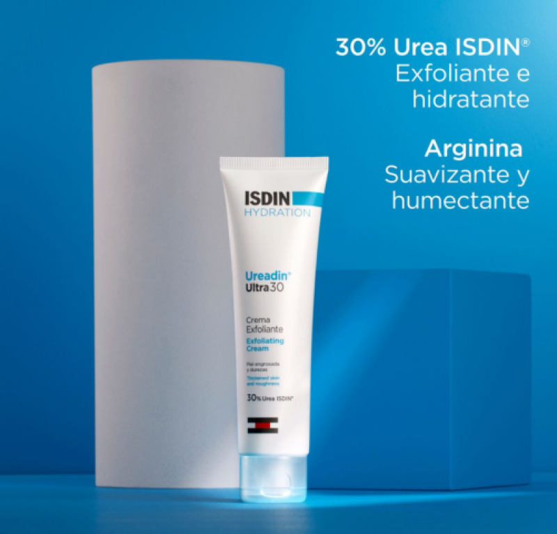 Ureadin Ultra 30 Crema Exfoliante. 50 ml - Isdin