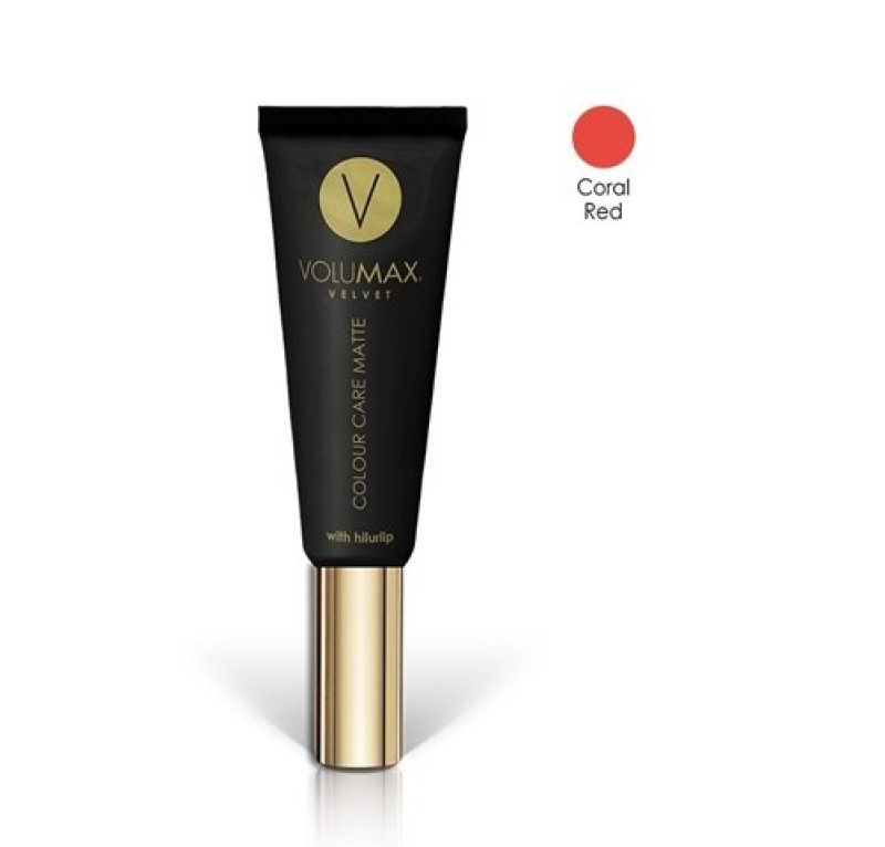 Volumax Velvet Colour Care Matte Coral Red, 7.5 ml. - Phergal