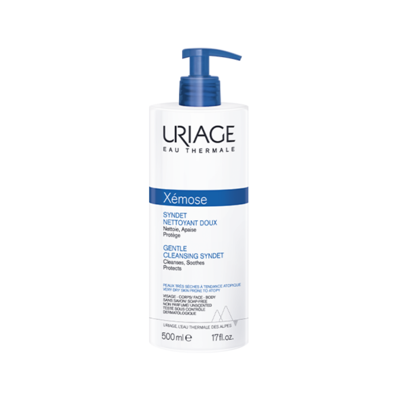 Xémose Syndet Limpiador Suave, 500 ml. - Uriage