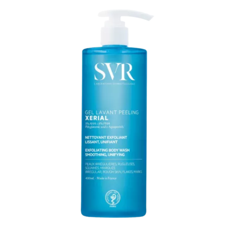 Xérial Gel Lavant Peeling, 400 ml. - SVR