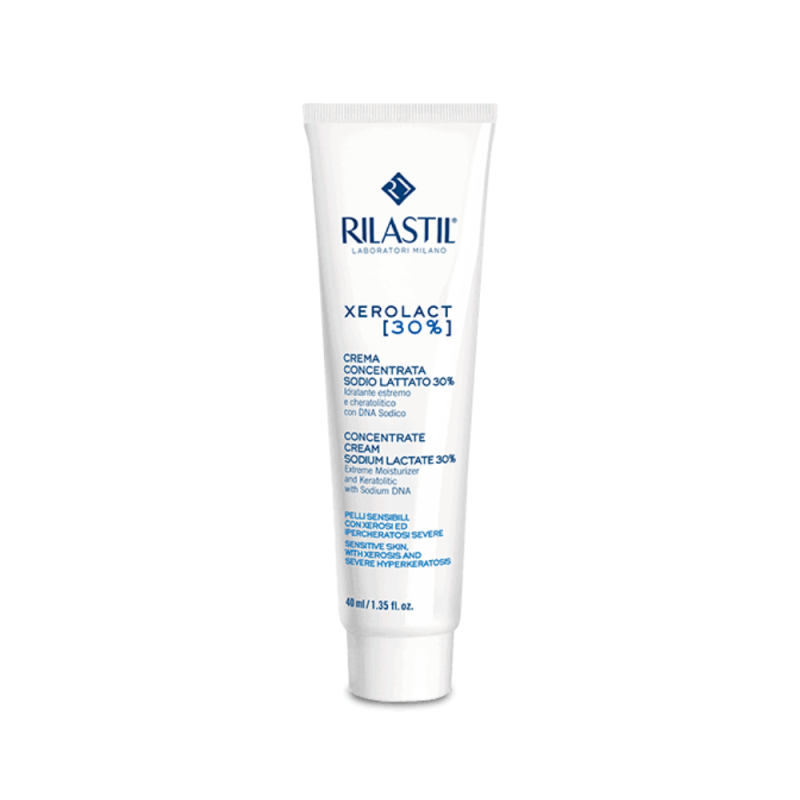 Xerolact Lipogel Crema Concentrada Lactato de Sodio [30%], 40 ml.- Rilastil