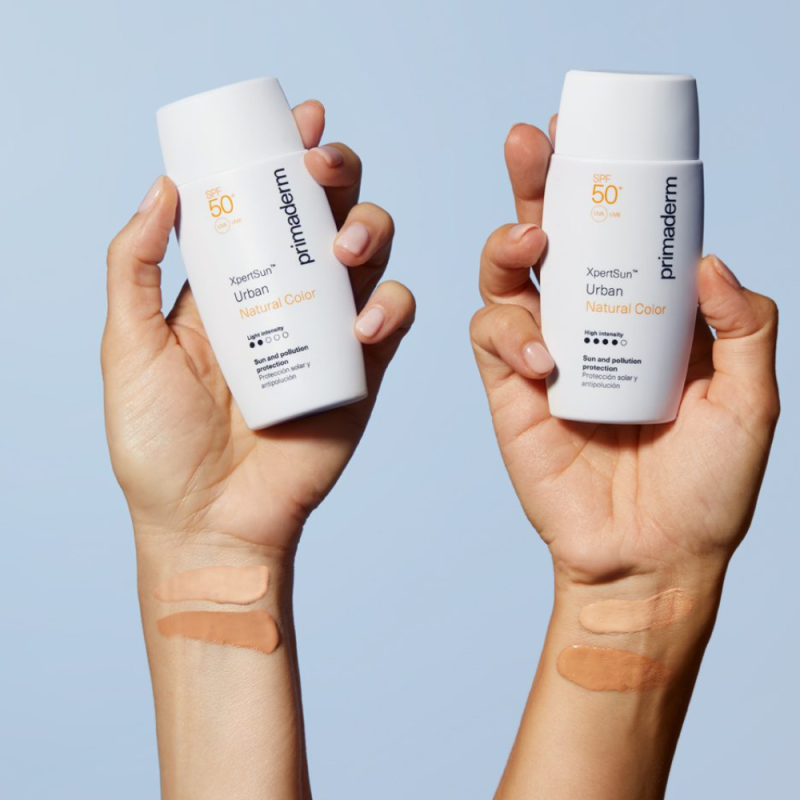 XpertSun Urban Natural SPF 50+ Color High Intensity, 50 ml. - Primaderm