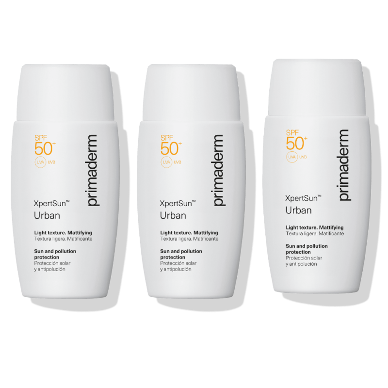 XpertSun Urban SPF50+, 50 ml. pack 3x2 (3 unidades).- Primaderm