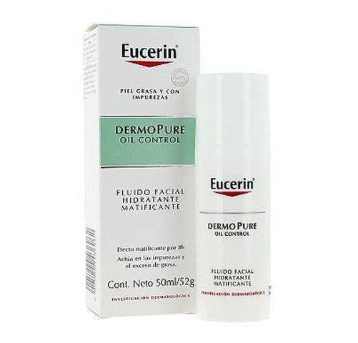 loseta enseñar Gracias por tu ayuda Dermopure Oil Control Fluido Facial Hidratante Matificante, 50 ml. - Eucerin